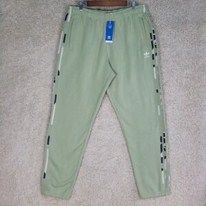 Adidas‎ Camo Sweatpants Men's Size XL Magic Lime 3-Stripes Originals HF4880 NEW